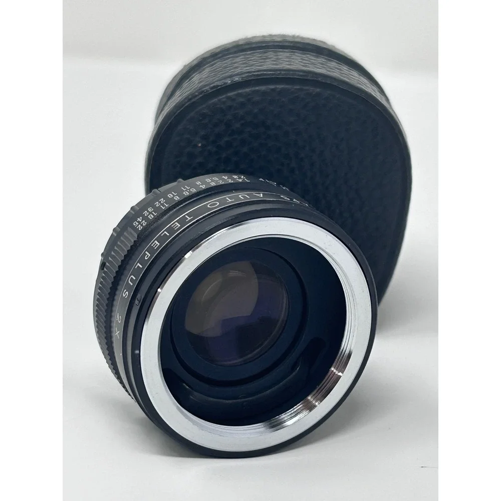 Cosmos‎ APS Auto Teleplus 2X Teleconverter Lens with Case Made in Japan Black